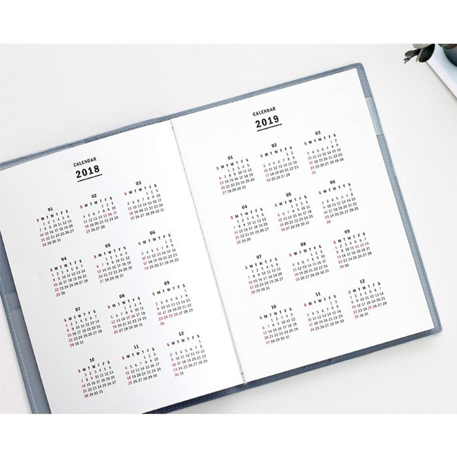 Calendar - 2018 The Large dated monthly planner