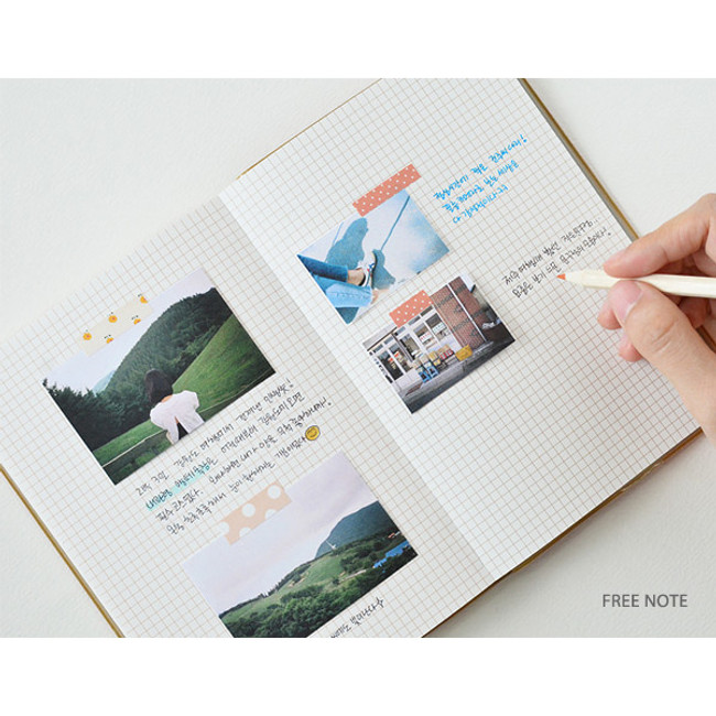 Free note - 2018 One fine day dated weekly small diary