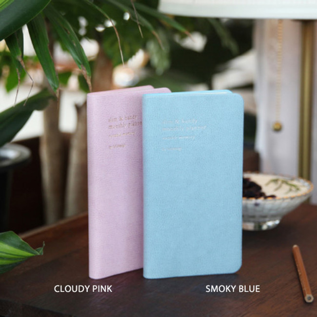 Cloudy pink, Smoky blue