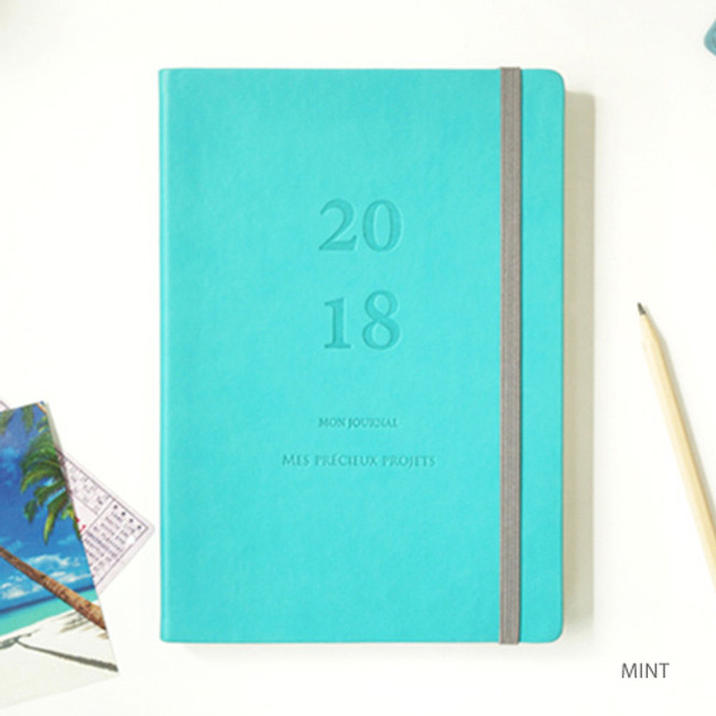 Mint - 2018 Mon journal A5 dated weekly diary