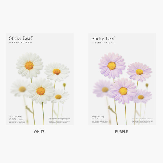 Option - Daisy large sticky memo notes