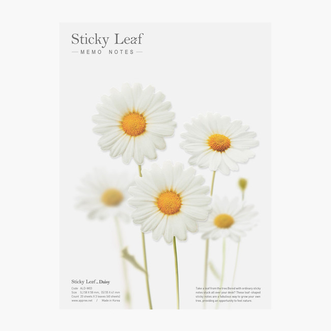 Daisy large sticky memo notes