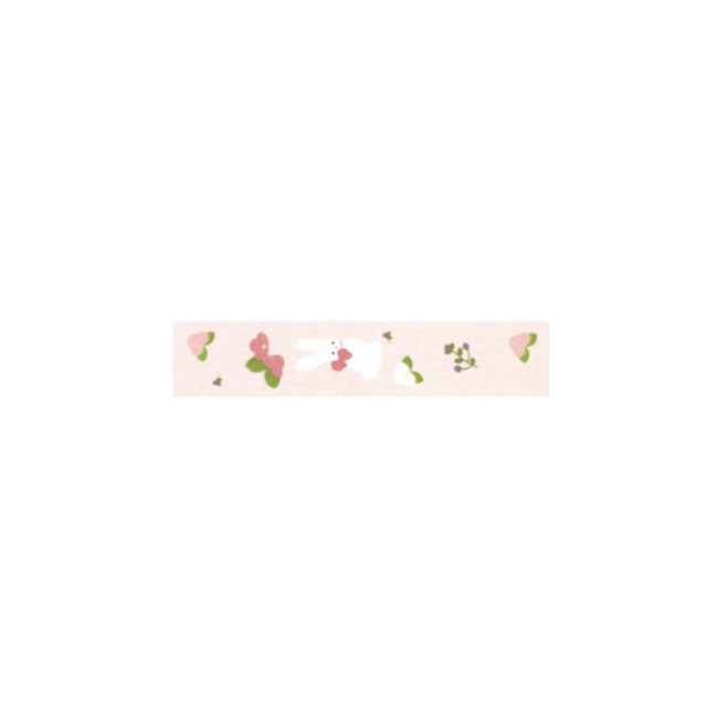 Piyo spring bunny 0.59"X11yd single deco masking tape