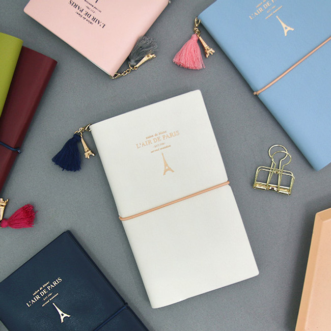2018 Blanc dated weekly diary agenda with tassel