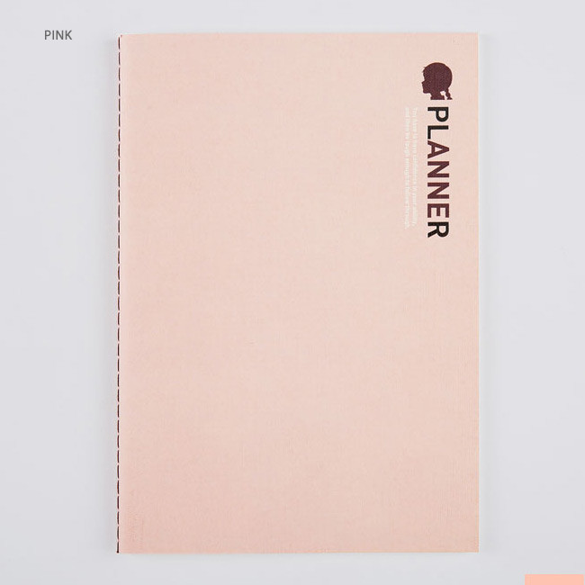 Pink - Ann of green gables undated daily planner agenda