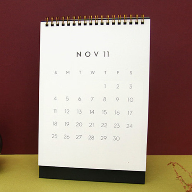 Back - simple calendar