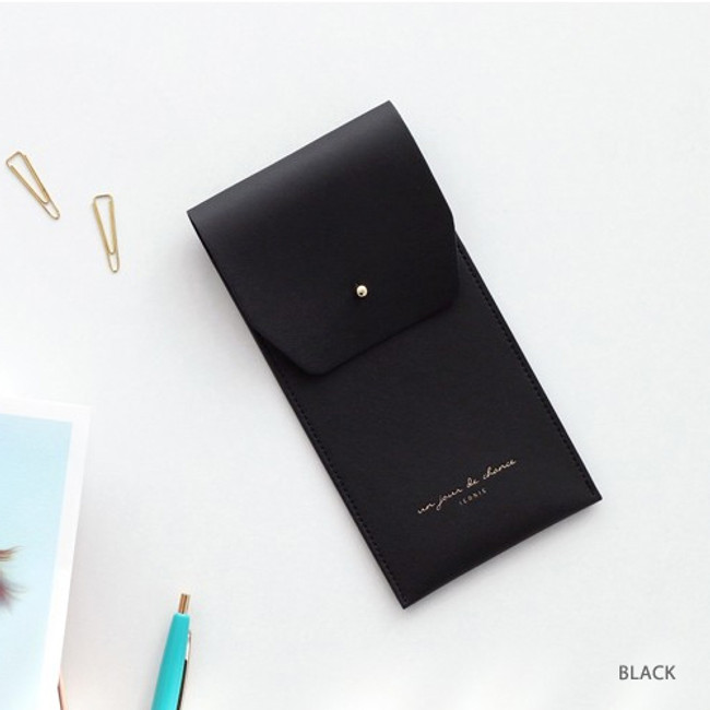 Black -  Un jour de chance pocket pencil case