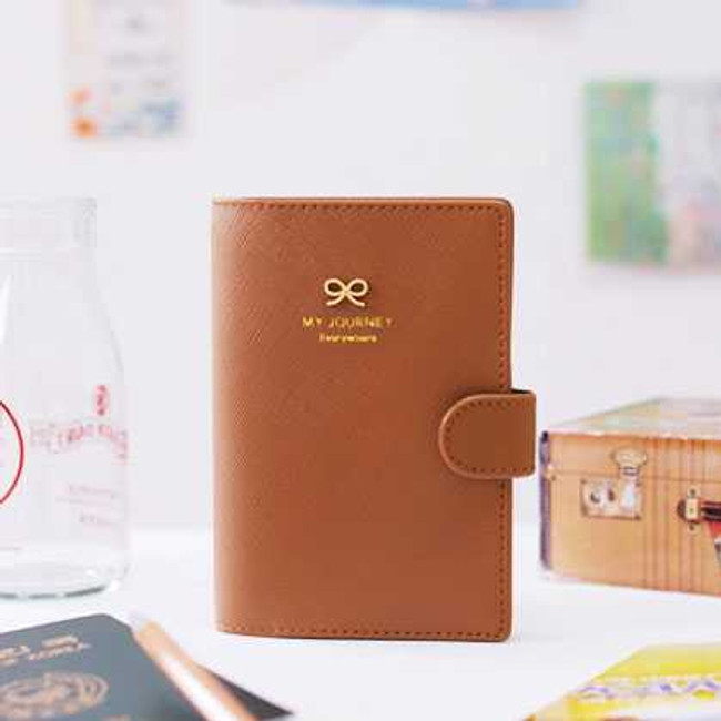 Ribbon RFID blocking passport holder cover No skimming