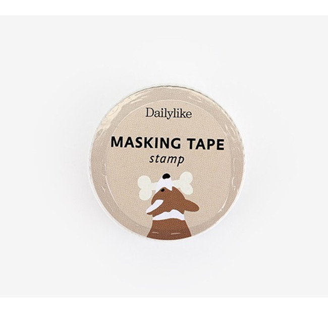 Package - Dailylike Animal 2 deco single stamp masking tape