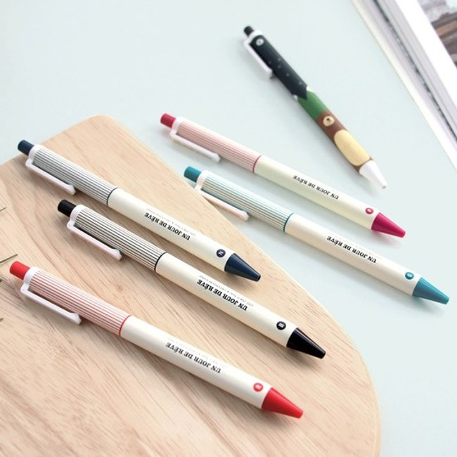 ICONIC Mild quick drying retractable color gel pen 0.5mm