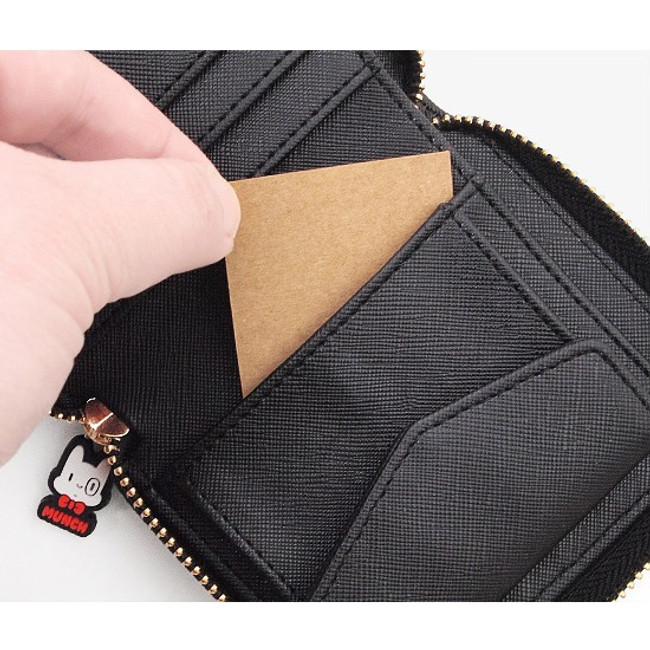 2Young Munch zip around bifold wallet