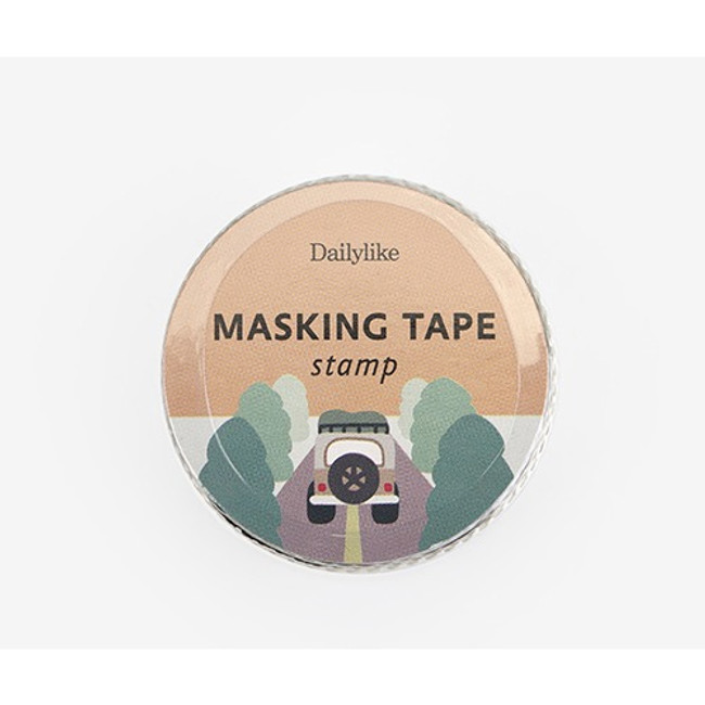 Package for Safari deco single stamp masking tape