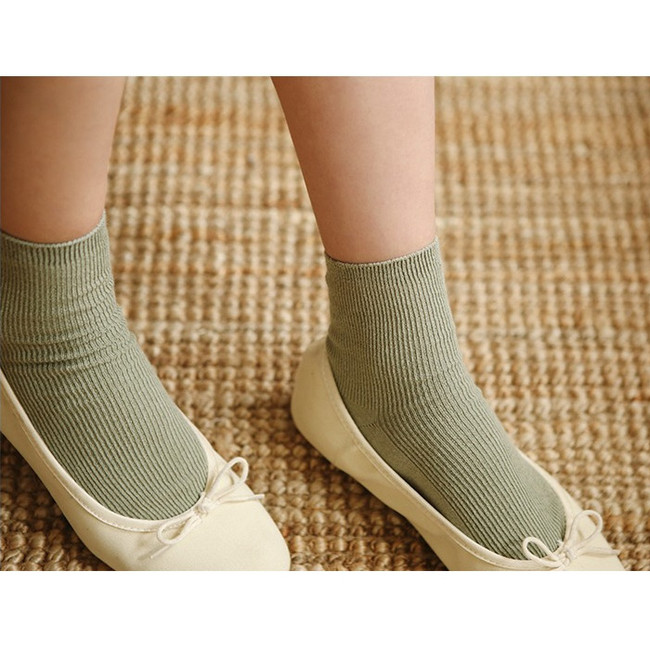 Dailylike Women easy daily socks - Khaki