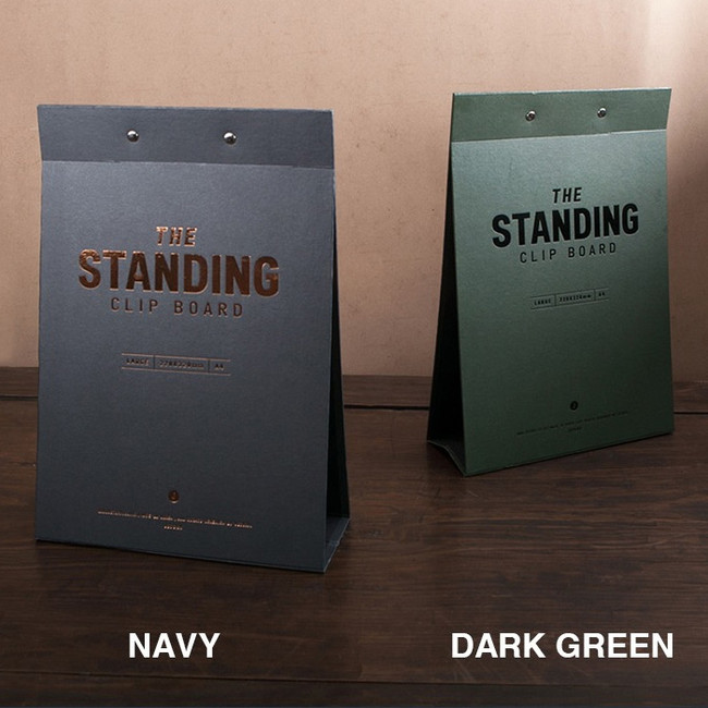 Colors of The standing large clipboard