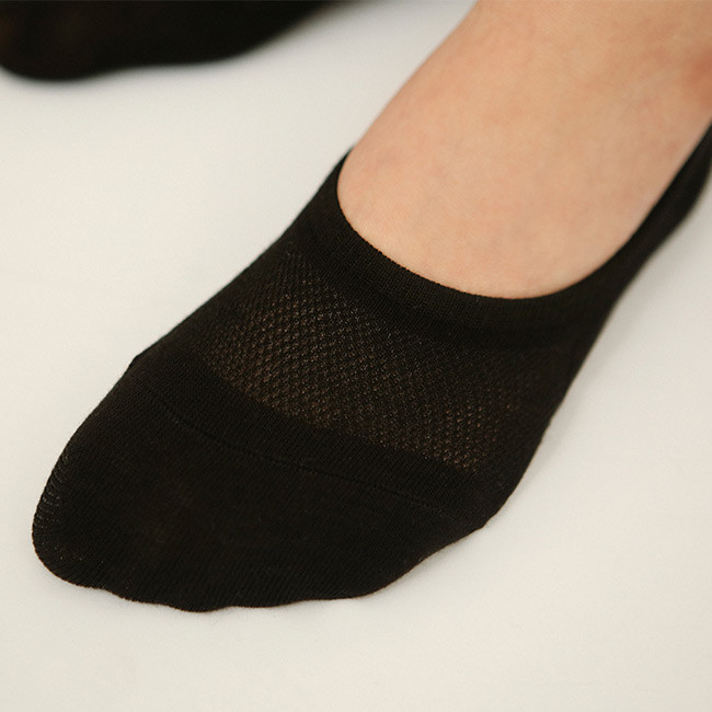 Black - Dailylike Comfortable yours for life women no show socks set