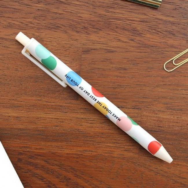 ICONIC Unique pattern knock retractable pen 0.38mm ver4