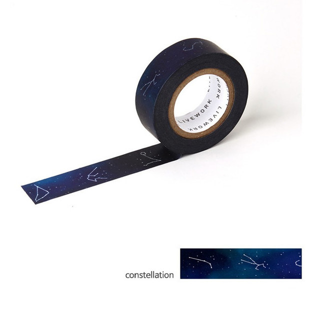 Constellation - Livework My universe single deco masking tape