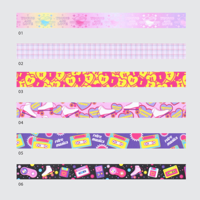 Option - After The Rain Twinkle youth club single deco masking tape