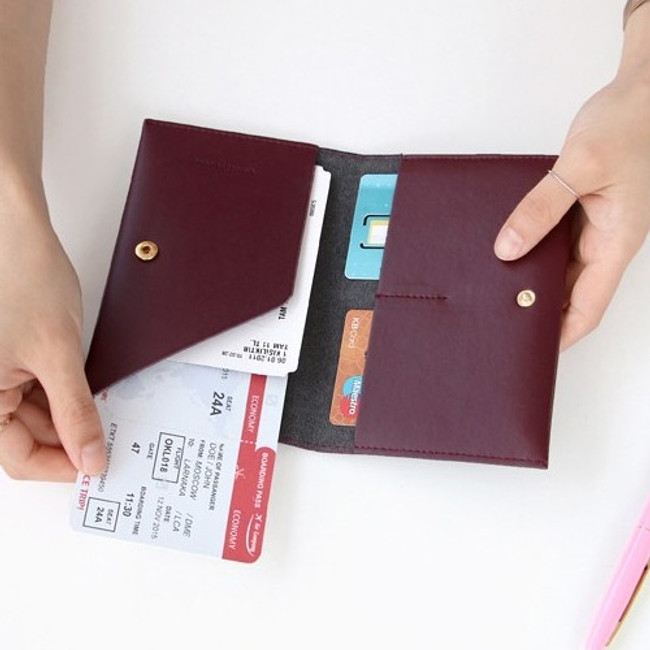 Iconic Slit passport cover case holder