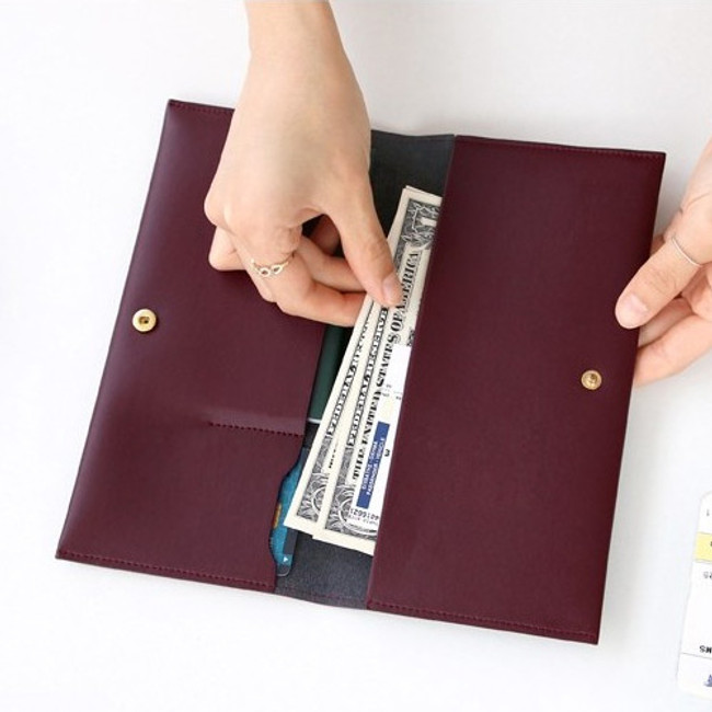 Iconic Slit passport cover case holder wallet