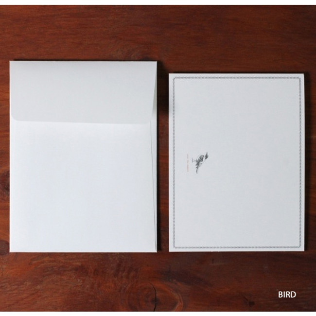 Bird - 4X6 photo frame card with envelope