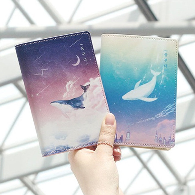 PLEPLE Dreaming travel passport cover case holder