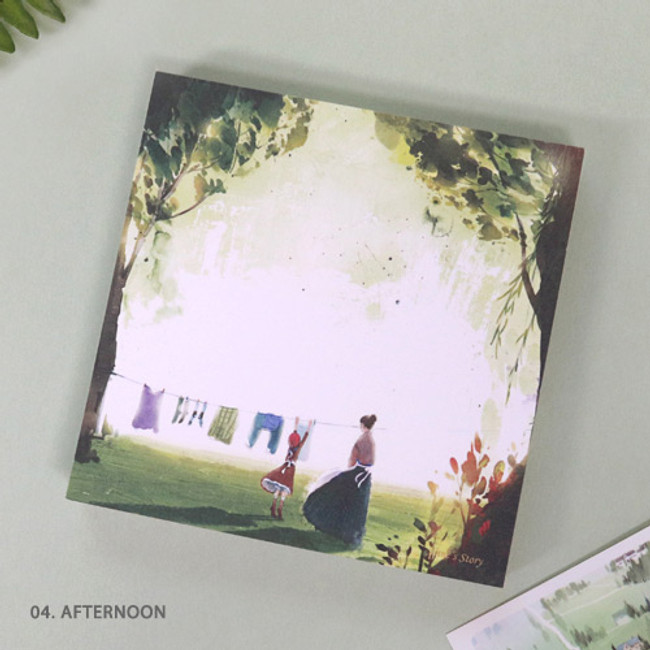 04. Afternoon - Indigo Classic story Ann memo notepad