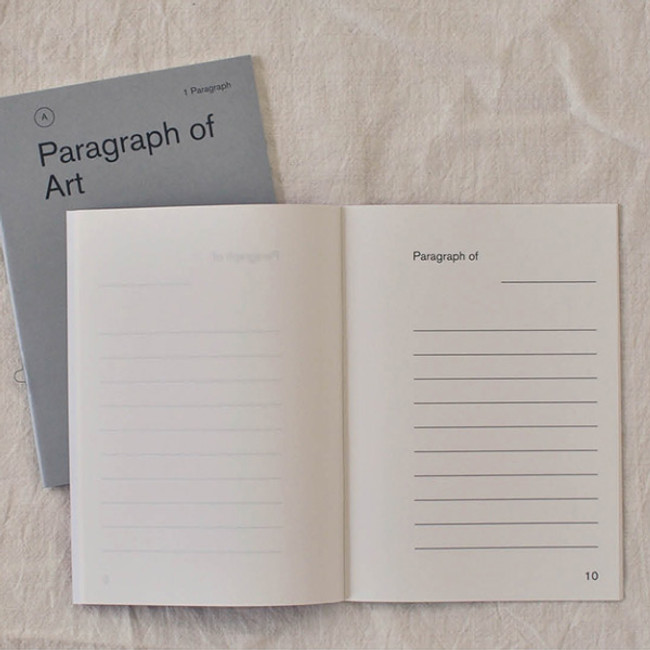 Art lovers 1 Paragraph A5 lined notebook