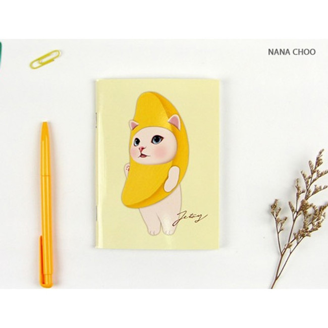 Nana choo - Choo Choo cat small lined and grid notebook ver2