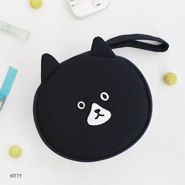 Kitty - Brunch brother cosmetic makeup pouch