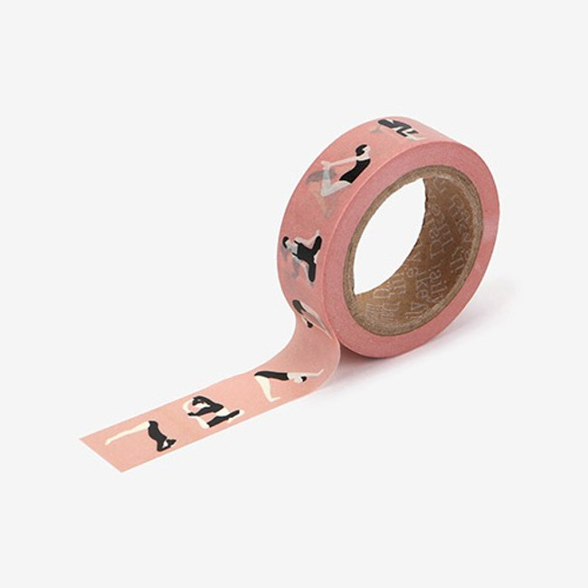 Yoga single roll washi masking tape