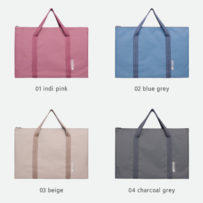 Color - Byfulldesign Travelus travel medium zipper tote bag