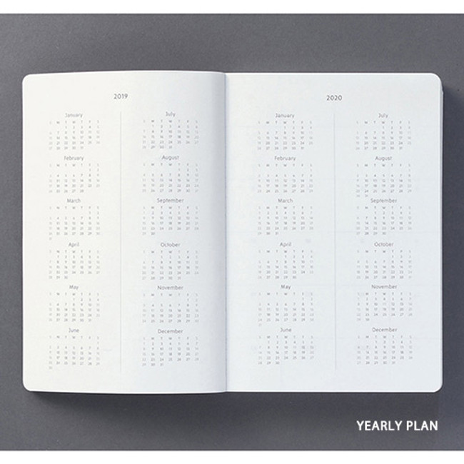 Calendar - 2019 Creative dated 365 daily planner diary