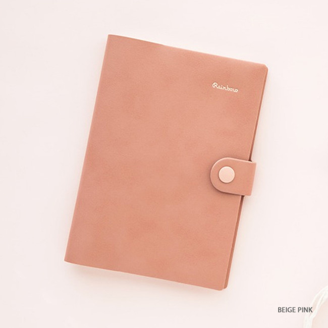 Beige pink - Livework 2019 Rainbow large dated diary planner