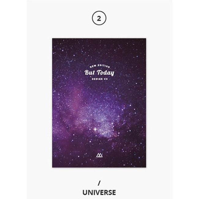 Universe - But today dateless weekly diary agenda ver5 