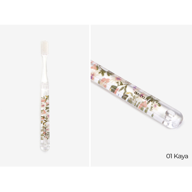 Kaya - Colorful patterned illustration toothbrush