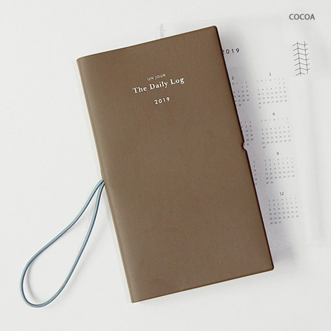 Cocoa - 2019 The daily log small dated weekly planner