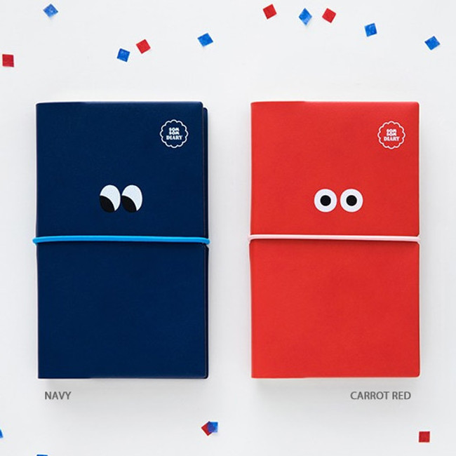 Navy, Red - Livework 2019 Som Som dated weekly diary planner