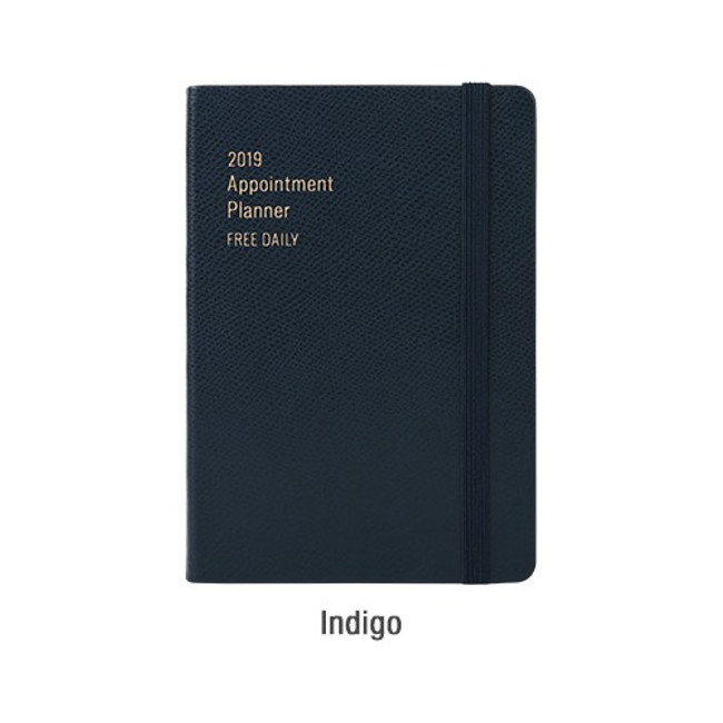 Indigo - 2019 Appointment free dated daily diary planner