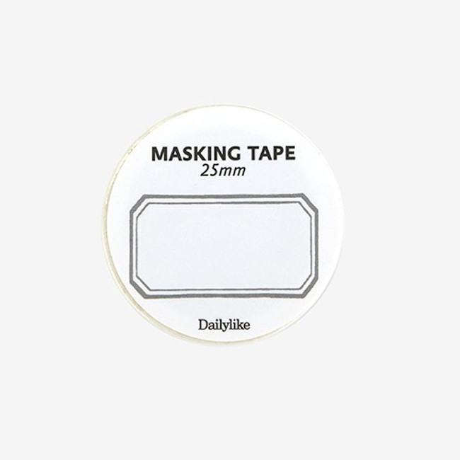 Dailylike Deco 25mm single roll masking tape - Frame