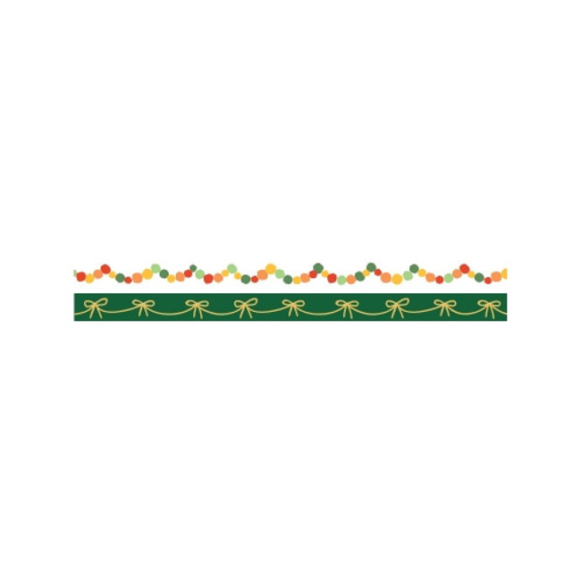 Dailylike Garland slim deco masking tape 2p set