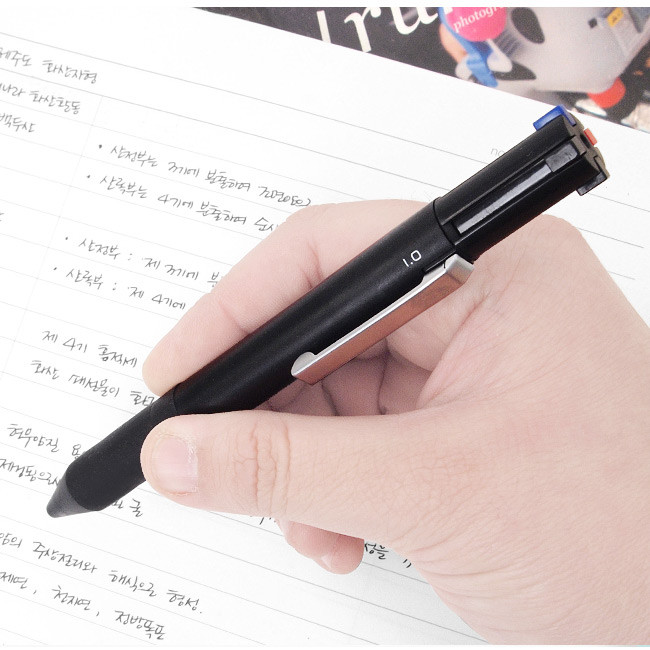 Smooth padded - Agenda premium 3 colors ballpoint multi pen