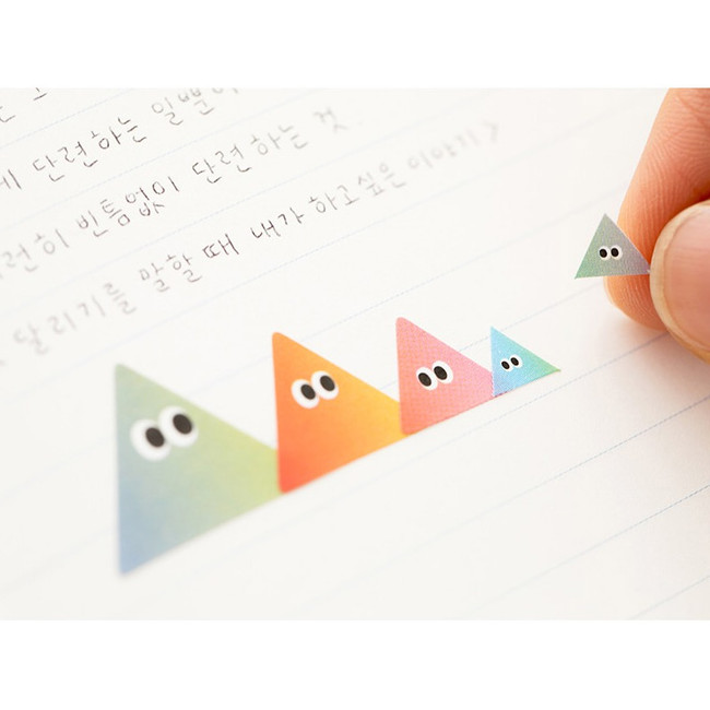 Example of use - Som Som gradation deco sticker set of 10 sheets