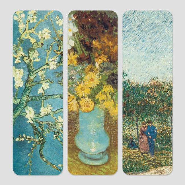 Example of use -  Vincent van Gogh bookmark set