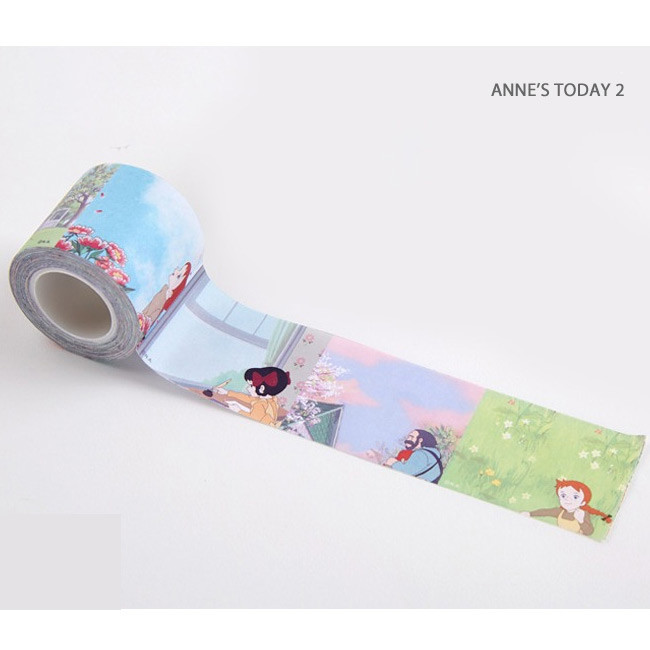 Anne's today 2 - Anne of green gables single roll sticky memo note tape