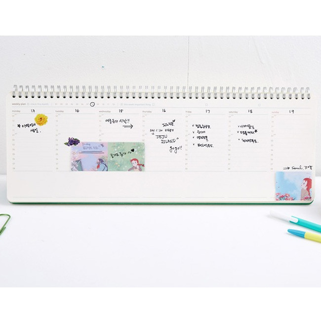 Example of use - Anne of green gables single roll sticky memo note tape