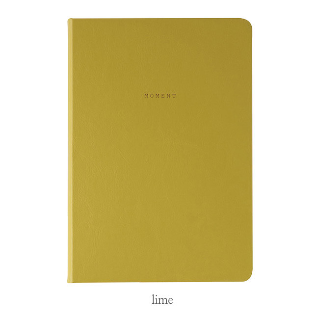 Lime - Livework Moment large blank notebook ver3