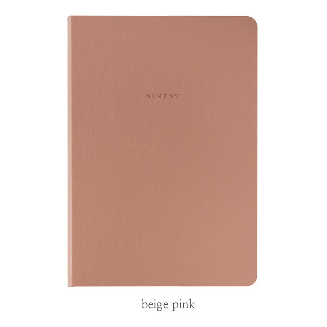 Beige pink - Livework Moment large blank notebook ver3