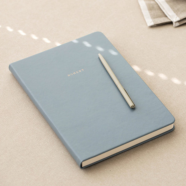 Ash blue - Livework Moment large blank notebook ver3
