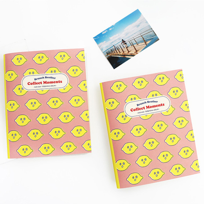 Lemon - ROMANE Brunch brother 4X6 slip in pocket photo album